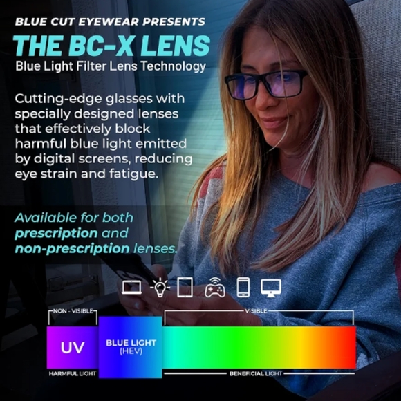 𝑩𝑪 𝑩𝒍𝒖𝒆𝑪𝒖𝒕 𝑩𝒍𝒖𝒆 𝑳𝒊𝒈𝒉𝒕 𝑩𝒍𝒐𝒄𝒌𝒊𝒏𝒈 𝑳𝒆𝒏𝒔 𝑮𝒍𝒂𝒔𝒔𝒆𝒔 - Picture 1 of 13